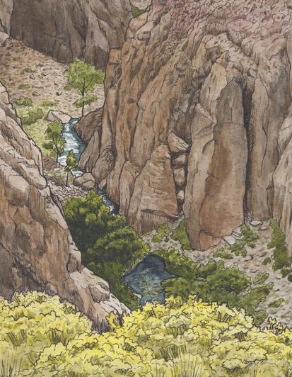 Owens River Gorge (prints at the Black Sheep)