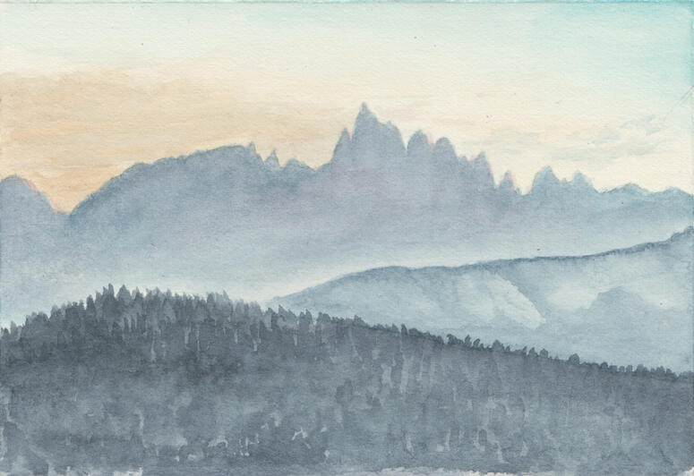 Minaret Summit #2 (sold)