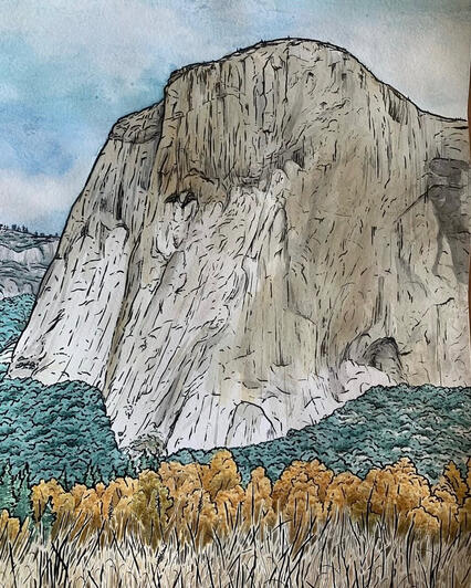 Autumn in El Cap Meadow (available at the Black Sheep)